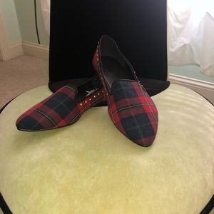 NWT anhui plaid shoes